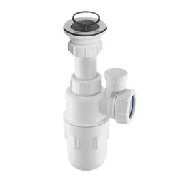 Сифон бутылочный с выпуском вент.клапаном (1 1/2'x40мм) McAlpine MRSK13V