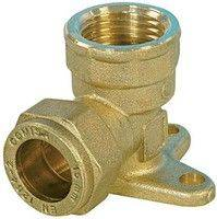 Угольник с креплением COMISA Ф15-1/2"