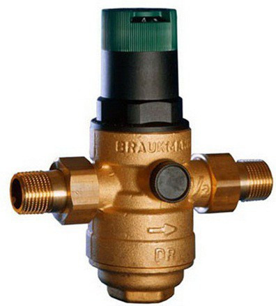 Редуктор давления Honeywell Braukmann D06F-B (гор. вода) 1/2" D06F-1/2B