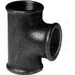 Тройник чёрный 1/2"